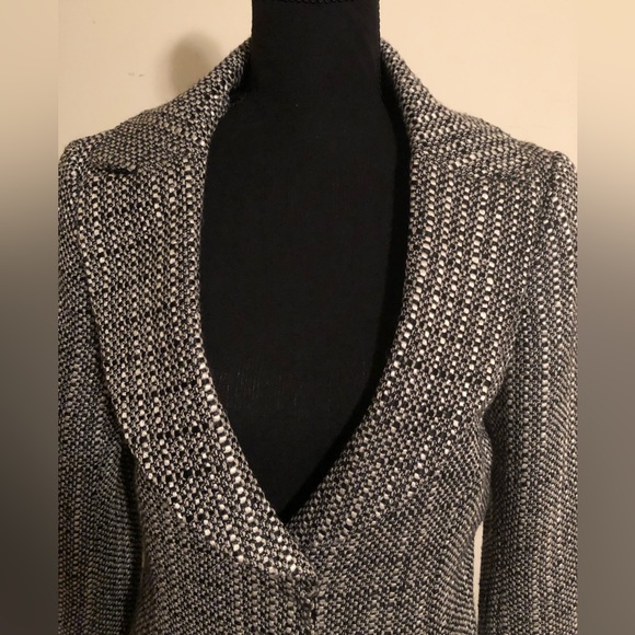 Coat; EUC; The Limited; Black, & White; Size Medium - Picture 5 of 16